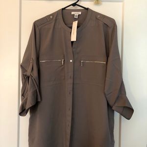 Calvin Klein XL Button Up Blouse